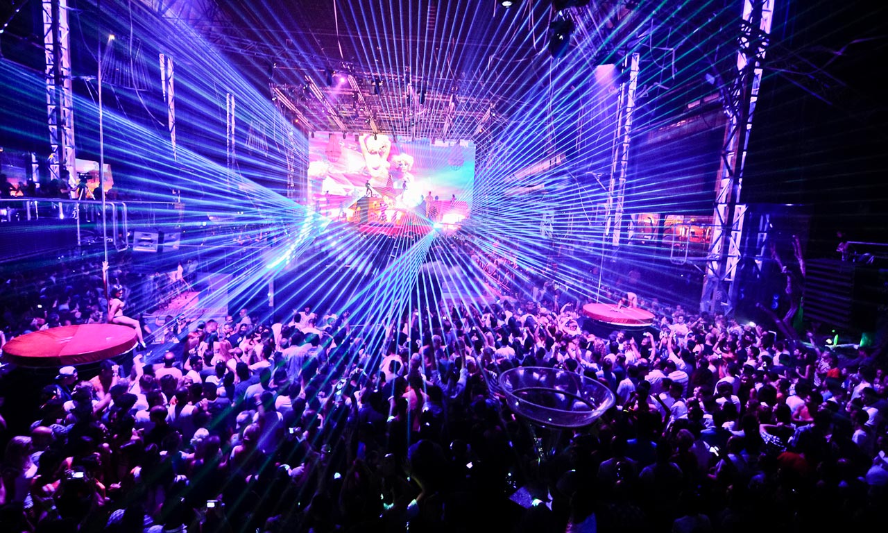 Ibiza Clubs At Night